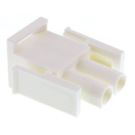 TE Connectivity, Universal MATE-N-LOK Male Connector Housing, 6.35mm Pitch, 2 Way, 1 Row