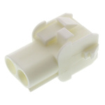 TE Connectivity, Universal MATE-N-LOK Female Connector Housing, 6.35mm Pitch, 2 Way, 1 Row