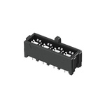 Samtec IJ5 Series Straight Through Hole Mount PCB Socket, 6-Contact, 1-Row, 4mm Pitch, Solder Termination