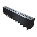 Samtec FHP Series Straight Through Hole Mount PCB Socket, 2-Contact, 1-Row, 3.96mm Pitch, Solder Termination