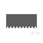 TE Connectivity AMPMODU Series Straight Surface Mount PCB Socket, 10-Contact, 2-Row, 2mm Pitch, Solder Termination