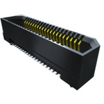 Samtec ERF8 Series Right Angle PCB Socket, 26-Contact, 2-Row, 0.8mm Pitch, Press-In Termination
