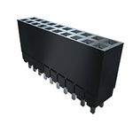 Samtec ESW Series Straight Through Hole Mount PCB Socket, 50-Contact, 2-Row, 2.54mm Pitch, Solder Termination