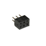 Molex 79107 Series Vertical Through Hole Mount PCB Connector, 6-Contact, 2-Row, 2mm Pitch, Solder Termination