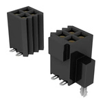Samtec SFM Series Straight Surface Mount PCB Socket, 50-Contact, 2-Row, 1.27mm Pitch, Solder Termination