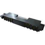 Samtec PESC Series Vertical Through Hole Mount PCB Socket, 48-Contact, 8-Row, 2.54mm Pitch, Solder Termination