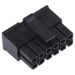 Molex, Micro-Fit 3.0 Female Connector Housing, 3mm Pitch, 12 Way, 2 Row