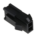 Molex, Micro-Fit 3.0 Male Connector Housing, 3mm Pitch, 2 Way, 2 Row