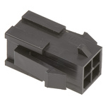 Molex, Micro-Fit 3.0 Male Connector Housing, 3mm Pitch, 4 Way, 2 Row