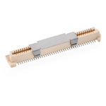 Wurth Elektronik WR-BTB Series Vertical PCB Socket, 80-Contact, 1-Row, 0.8mm Pitch
