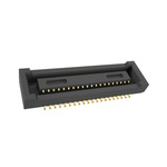 Amphenol Communications Solutions BergStak Series PCB Mount PCB Connector, 40-Contact, 2-Row, 0.4mm Pitch, Pin