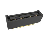 Amphenol Communications Solutions BergStak Series PCB Mount PCB Connector, 50-Contact, 2-Row, 0.4mm Pitch, Pin