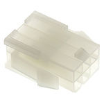 Molex, Mini-Fit Jr Male Connector Housing, 4.2mm Pitch, 6 Way, 2 Row