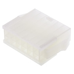 Molex, Mini-Fit Jr Male Connector Housing, 4.2mm Pitch, 12 Way, 2 Row