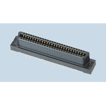 Hirose FX2 Series Straight Through Hole Mount PCB Socket, 20-Contact, 2-Row, 1.27mm Pitch, Solder Termination