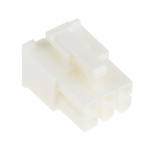 Molex, Mini-Fit Jr Female Connector Housing, 4.2mm Pitch, 6 Way, 2 Row