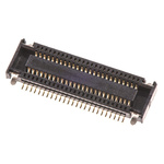 Molex SlimStack Series Straight Surface Mount PCB Socket, 50-Contact, 2-Row, 0.5mm Pitch, Solder Termination