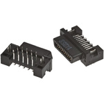 Hirose FX2 Series Right Angle Through Hole Mount PCB Socket, 60-Contact, 2-Row, 1.27mm Pitch, Solder Termination