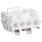 TE Connectivity, Universal MATE-N-LOK II Female Connector Housing, 6.35mm Pitch, 4 Way, 1 Row