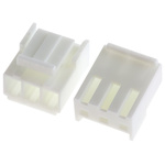 JST, VHR Female Connector Housing, 3.96mm Pitch, 3 Way, 1 Row