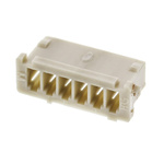 Hirose, DF13 Male Connector Housing, 1.25mm Pitch, 6 Way, 1 Row