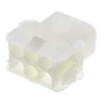 TE Connectivity, Universal MATE-N-LOK Female Connector Housing, 6.35mm Pitch, 6 Way, 2 Row