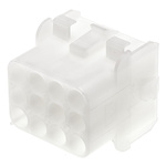 TE Connectivity, Universal MATE-N-LOK Female Connector Housing, 6.35mm Pitch, 12 Way, 3 Row