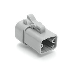 Amphenol Industrial, ATP Automotive Connector Plug 4 Way, Crimp Termination