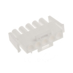 TE Connectivity, Universal MATE-N-LOK Male Connector Housing, 6.35mm Pitch, 5 Way, 1 Row