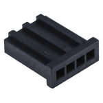 TE Connectivity, AMPMODU MOD II Female Connector Housing, 2.54mm Pitch, 4 Way, 1 Row