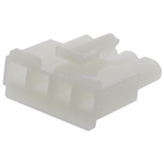 Molex, STANDARD .093" Female Connector Housing, 6.7mm Pitch, 4 Way, 1 Row