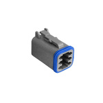 Bulgin, PX0105 Connector Housing Plug 6 Way, Crimp Termination