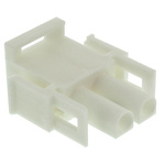 TE Connectivity, Universal MATE-N-LOK Male Connector Housing, 6.35mm Pitch, 2 Way, 1 Row