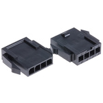 Molex, 43640 Male Connector Housing, 3mm Pitch, 4 Way, 1 Row