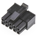 TE Connectivity, Micro MATE-N-LOK Female Connector Housing, 3mm Pitch, 10 Way, 2 Row