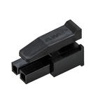 TE Connectivity, Micro MATE-N-LOK Female Connector Housing, 3mm Pitch, 2 Way, 1 Row