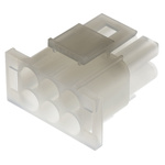 Molex, MLX Male Connector Housing, 6 Way, 2 Row
