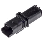 Delphi, 211PL Male Connector Housing, 3.33mm Pitch, 2 Way, 1 Row