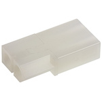 Molex, STANDARD .093" Female Connector Housing, 6.3mm Pitch, 2 Way, 1 Row