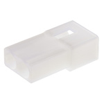 Molex, STANDARD .093" Male Connector Housing, 6.3mm Pitch, 2 Way, 1 Row