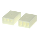 Molex, KK 254 Female Connector Housing, 2.54mm Pitch, 3 Way, 1 Row