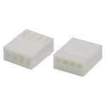 Molex, KK 254 Female Connector Housing, 2.54mm Pitch, 4 Way, 1 Row