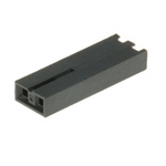 Molex, SL Female Connector Housing, 2.54mm Pitch, 2 Way, 1 Row