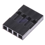 HARWIN, M20-10 Female Connector Housing, 2.54mm Pitch, 4 Way, 1 Row