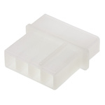 TE Connectivity, Commercial MATE-N-LOK Female Connector Housing, 5.08mm Pitch, 4 Way, 1 Row