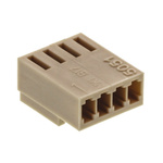 Molex, KK Female Connector Housing, 2.5mm Pitch, 4 Way, 1 Row