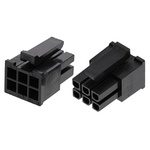Molex, Micro-Fit 3.0 Female Connector Housing, 3mm Pitch, 6 Way, 2 Row