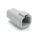 Amphenol Industrial, ATP Automotive Connector Socket 4 Way, Crimp Termination