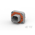 TE Connectivity, DEUTSCH DT Automotive Connector Plug 6 Way, Solder Termination
