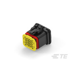 TE Connectivity, NTSEAL Automotive Connector Socket 20 Way, Solder Termination